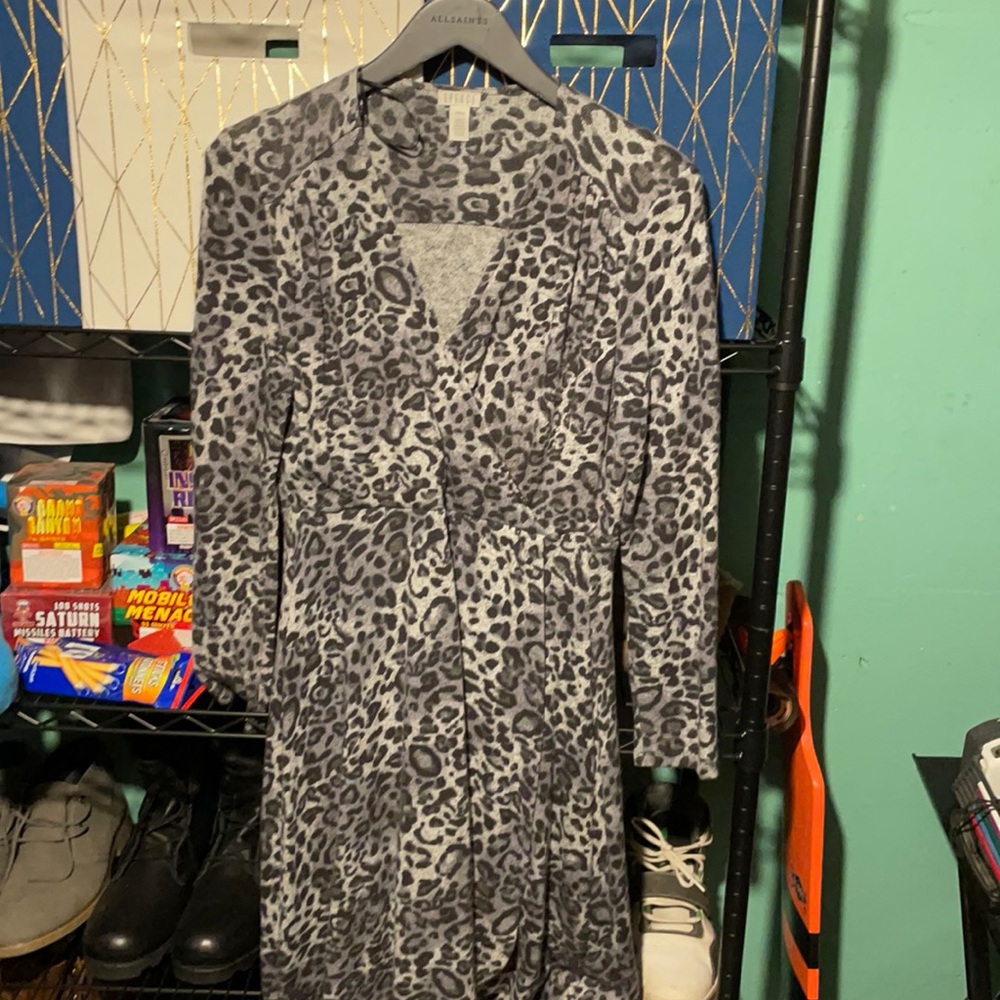 Cute leopard dress